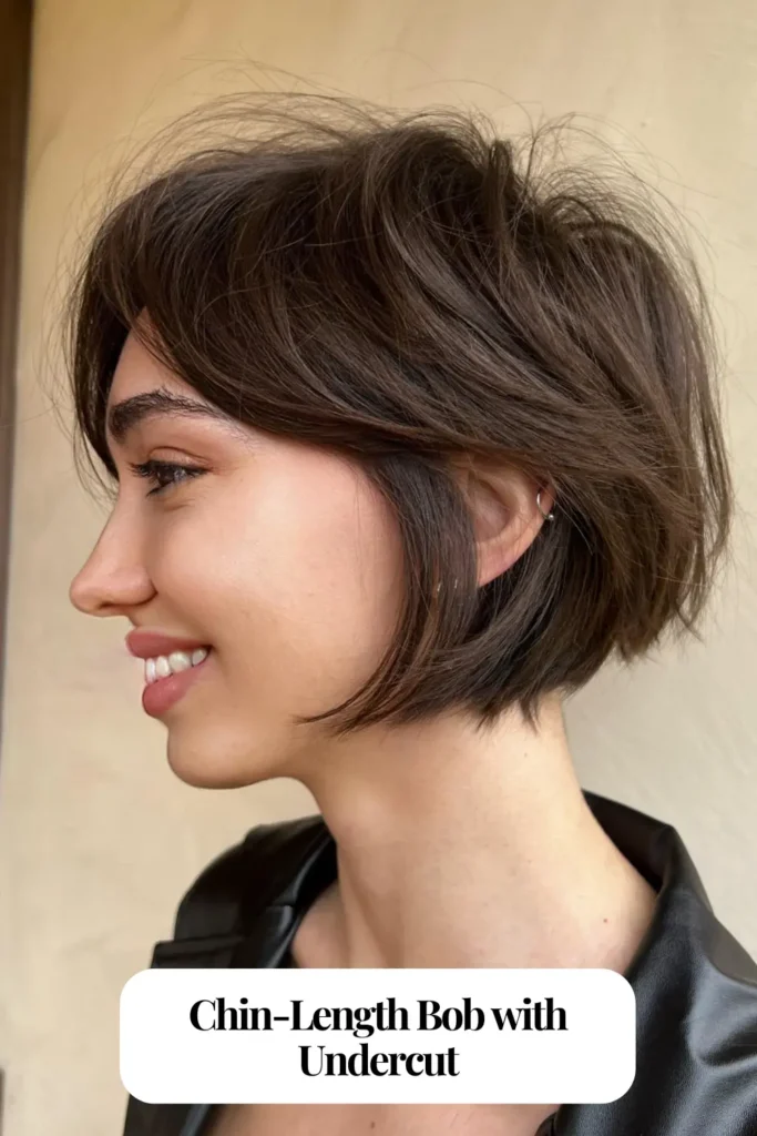 Chin-Length Bob with Undercut