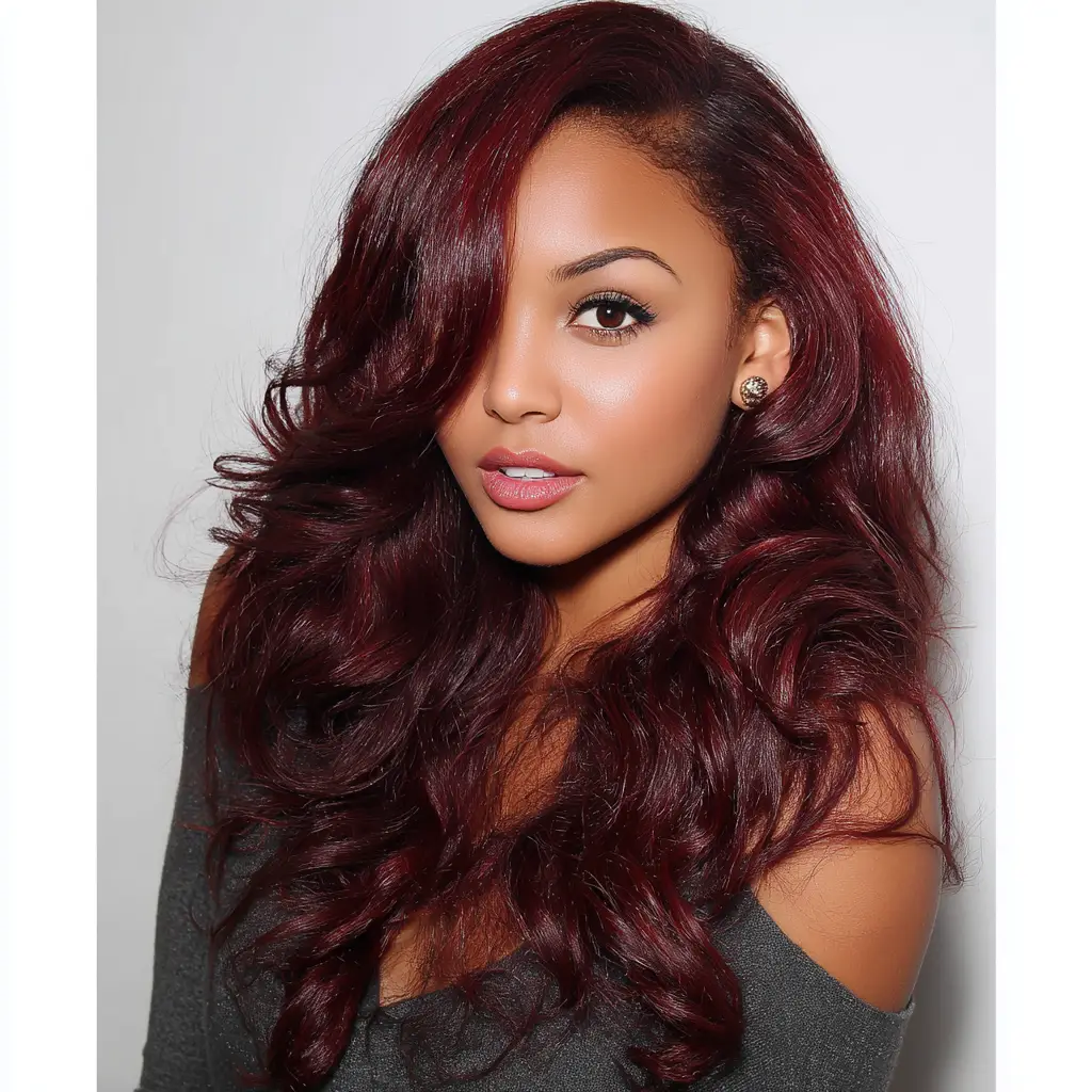 Deep Burgundy Body Wave