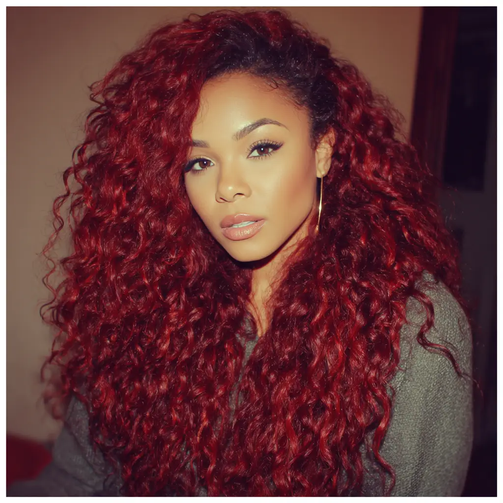 Red Water Wave Weave