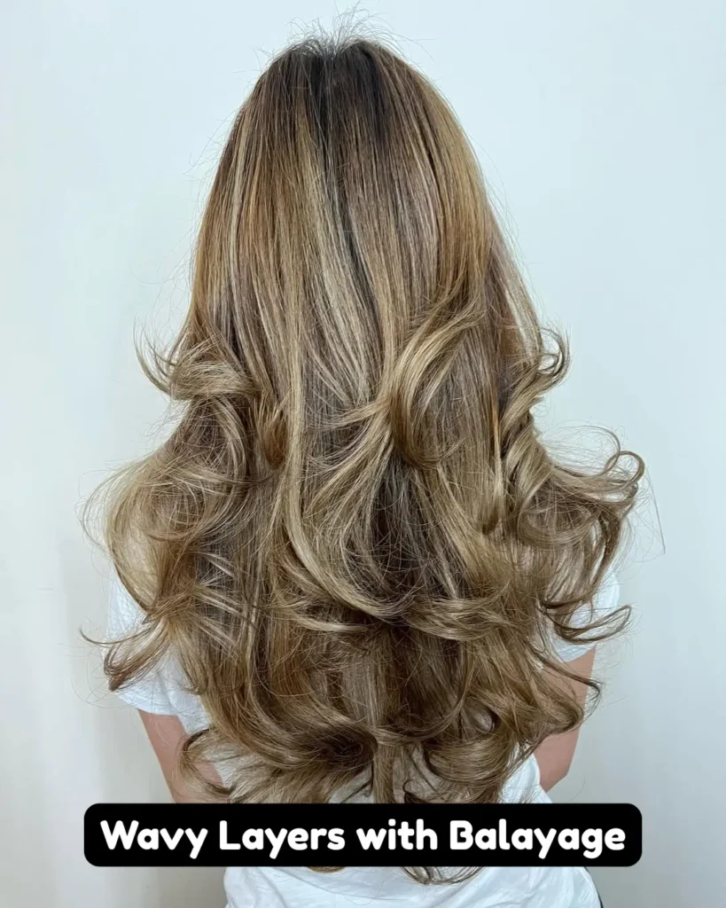 Wavy Layers with Balayage