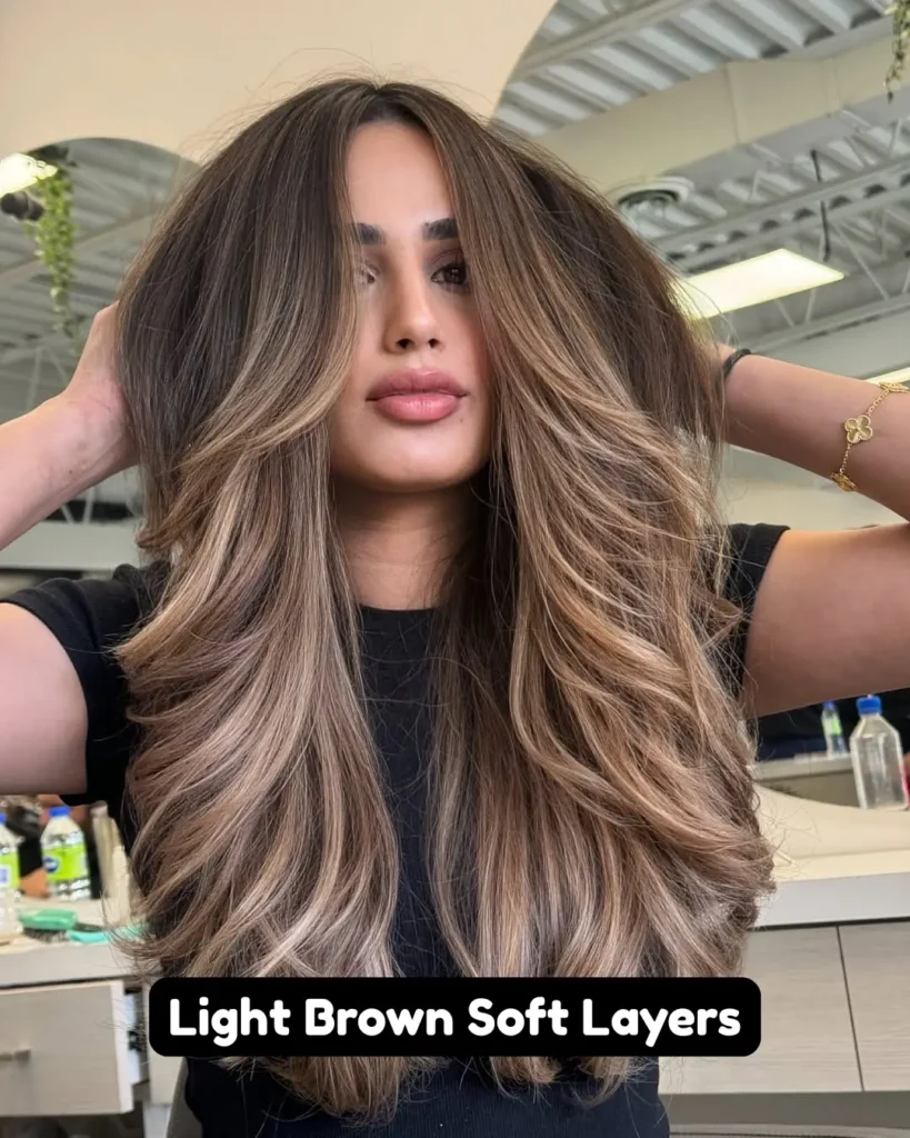 Light Brown Soft Layers