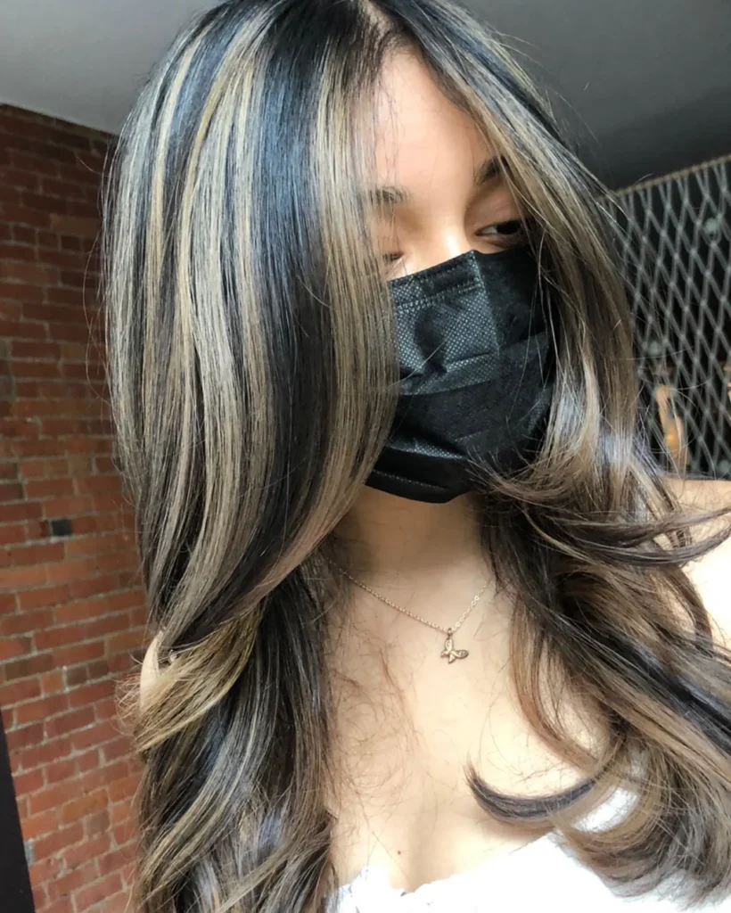 Chunky Silver Highlights