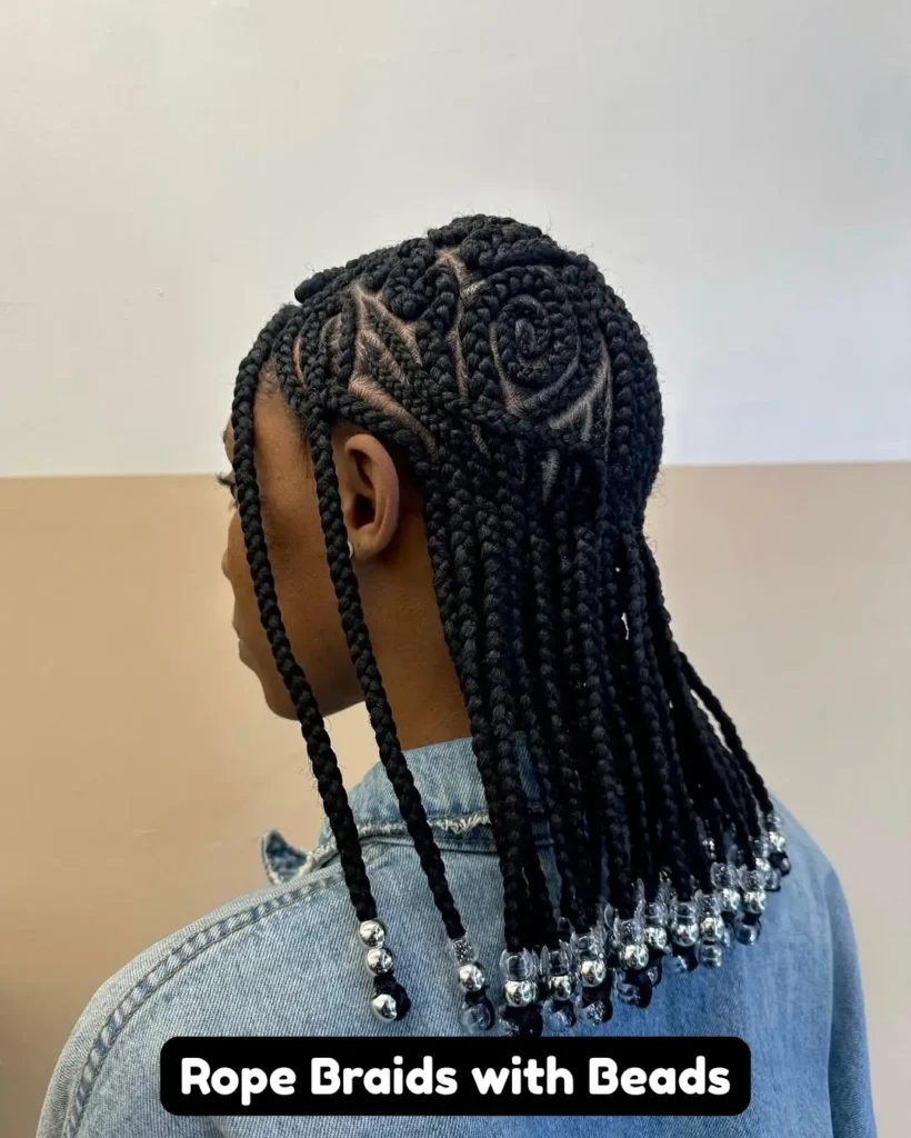 Rope Braids with Beads