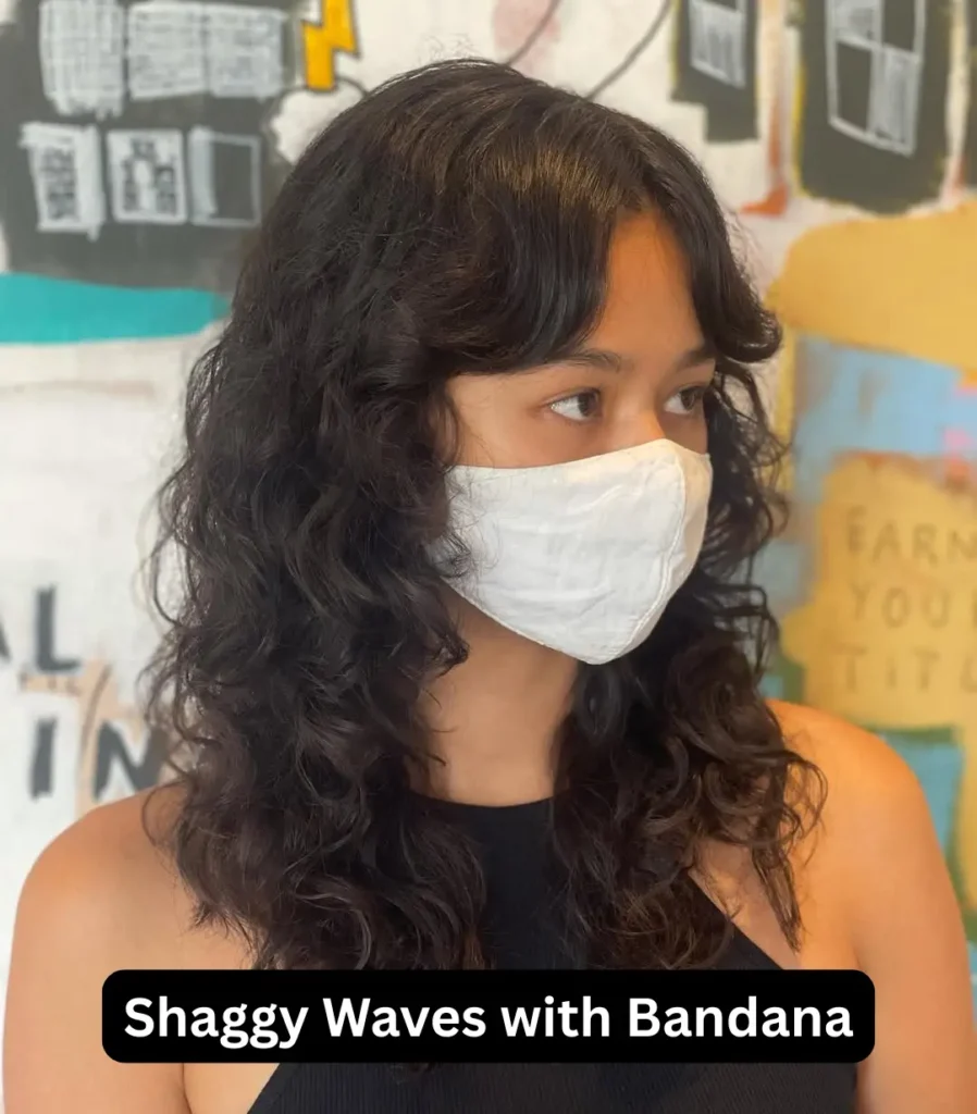 Shaggy Waves with Bandana