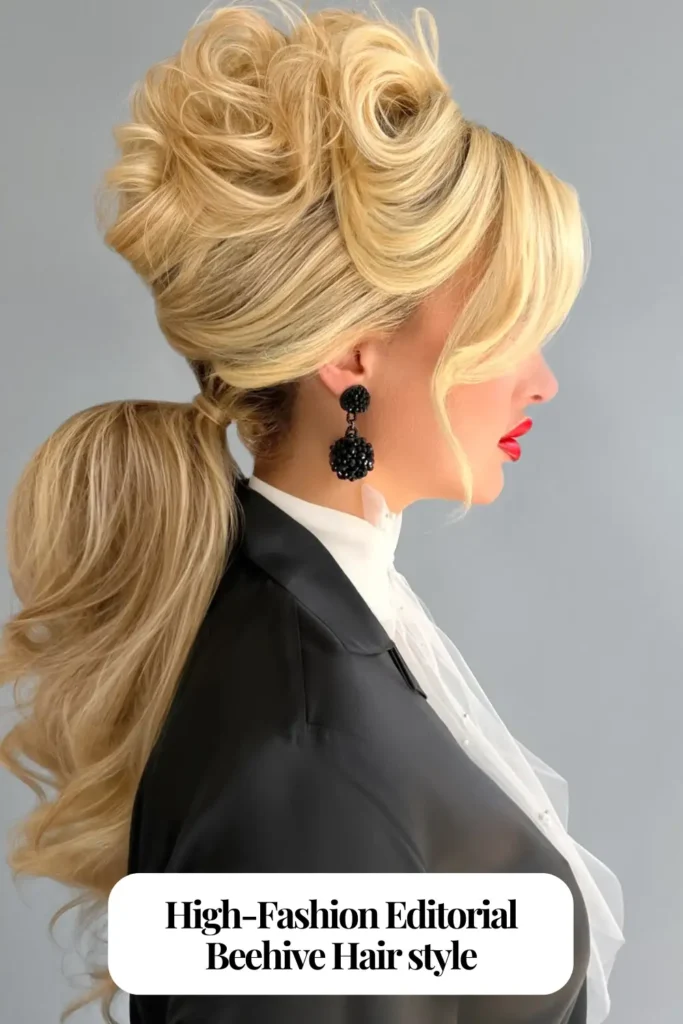 26 Beehive Hair Ideas That Celebrate Volume and Vintage Vibes