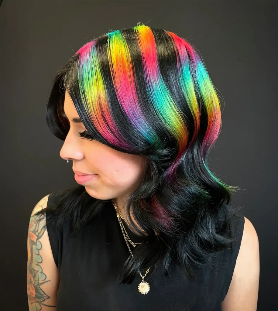 Rainbow Chunky Highlights