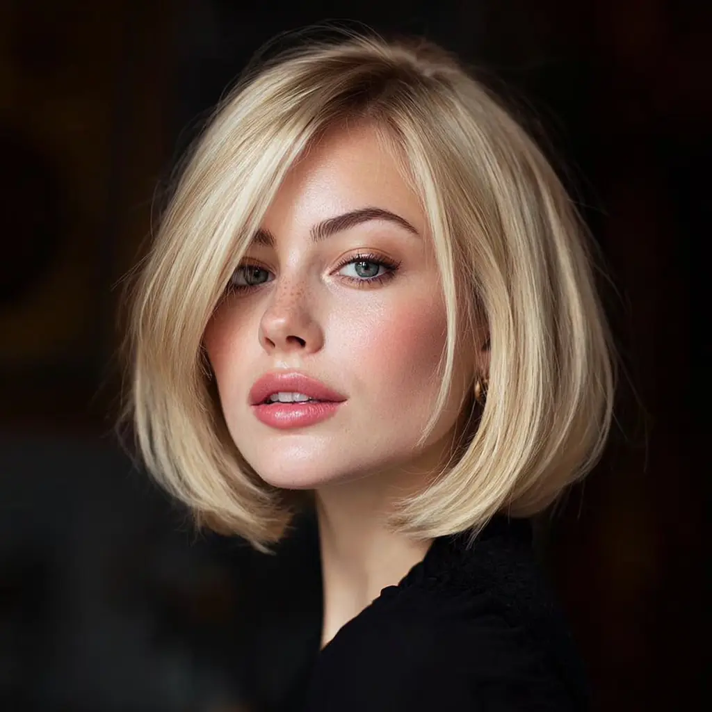 Asymmetrical Old Money Bob