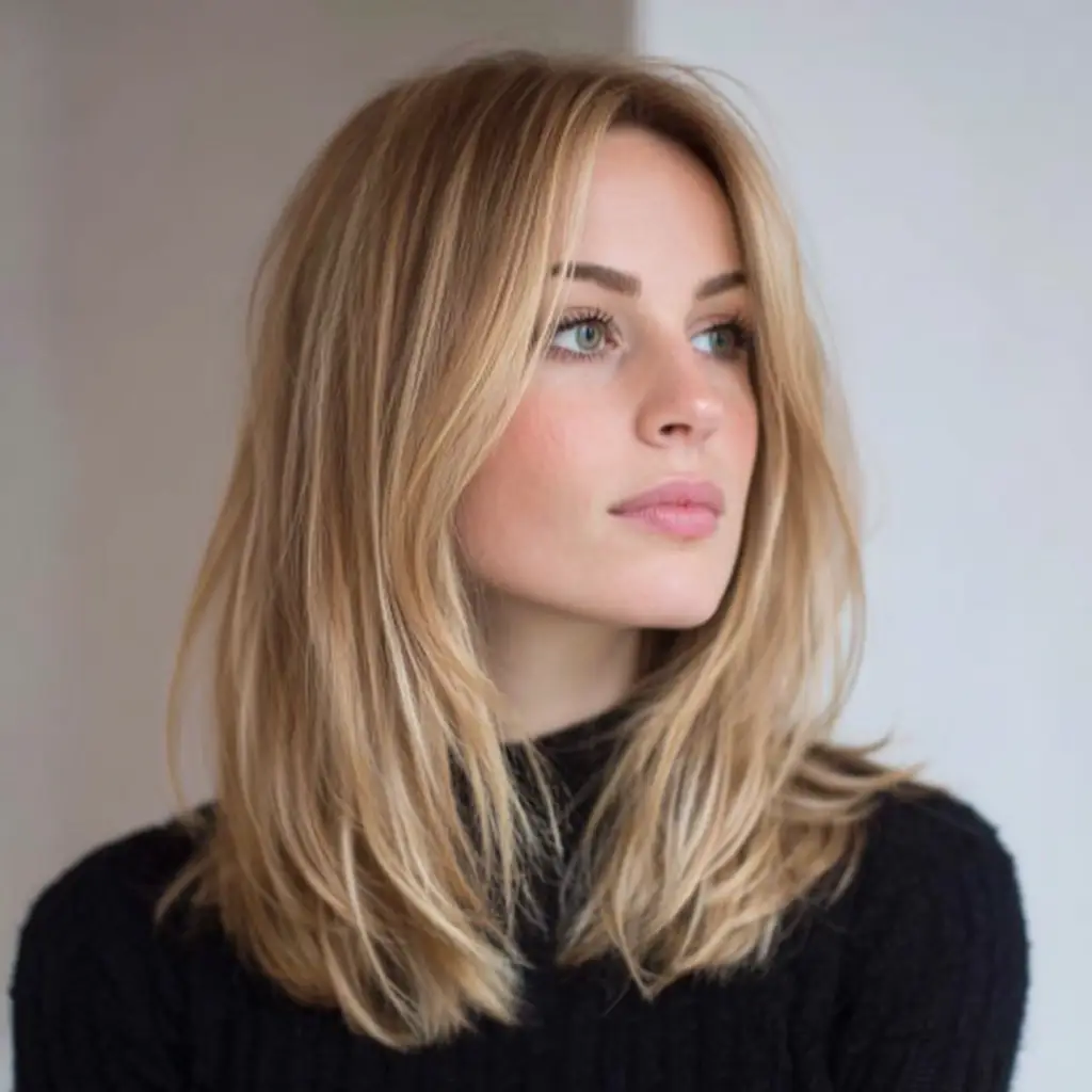 Blunt Shoulder-Length Cut