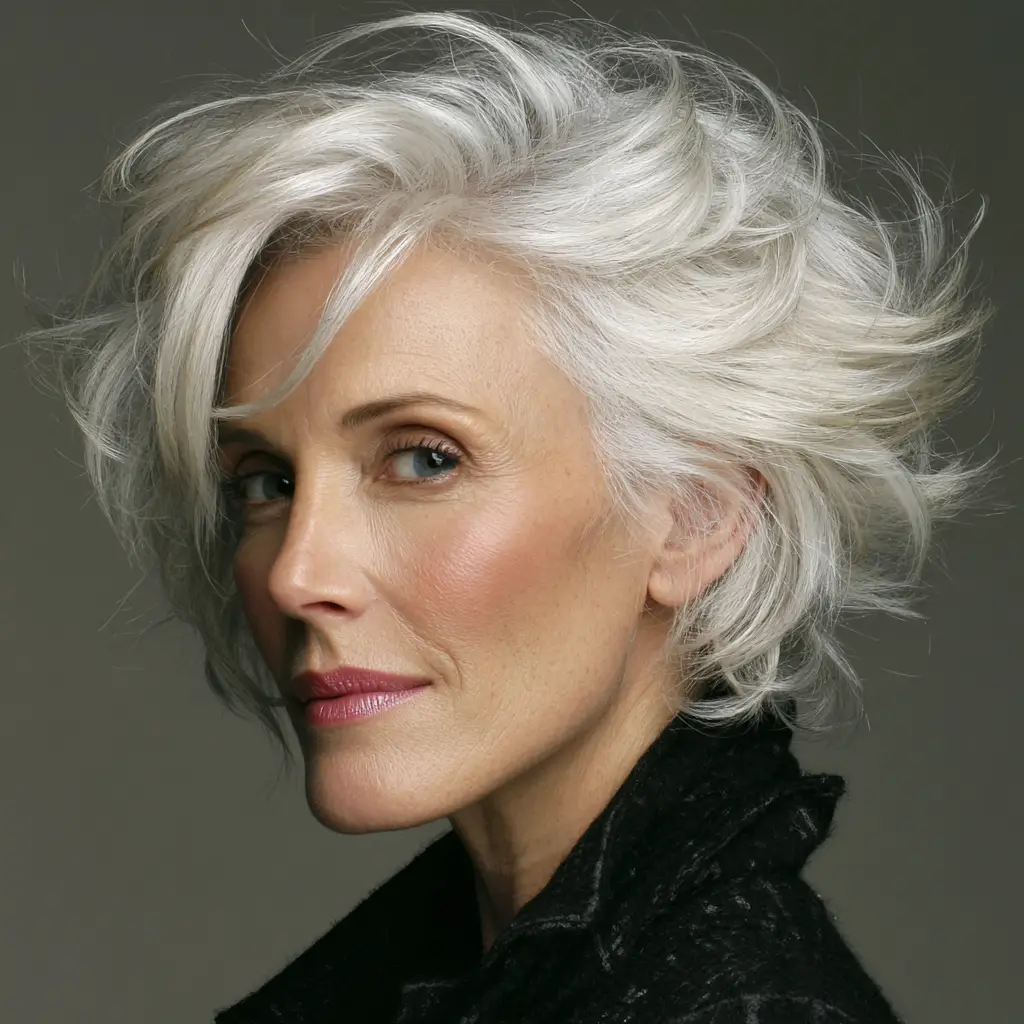 Chin-Length Bob with Bangs