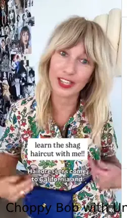 Choppy Bob with Undercut