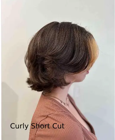 Curly Short Cut