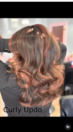 Curly Updo