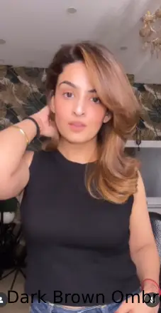 Dark Brown Ombre