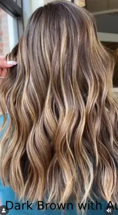 Dark Brown with Auburn Hues