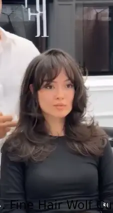 . Fine Hair Wolf Cut