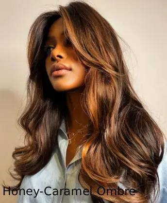 Honey-Caramel Ombre