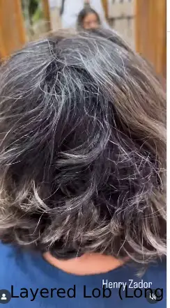 Layered Lob (Long Bob)