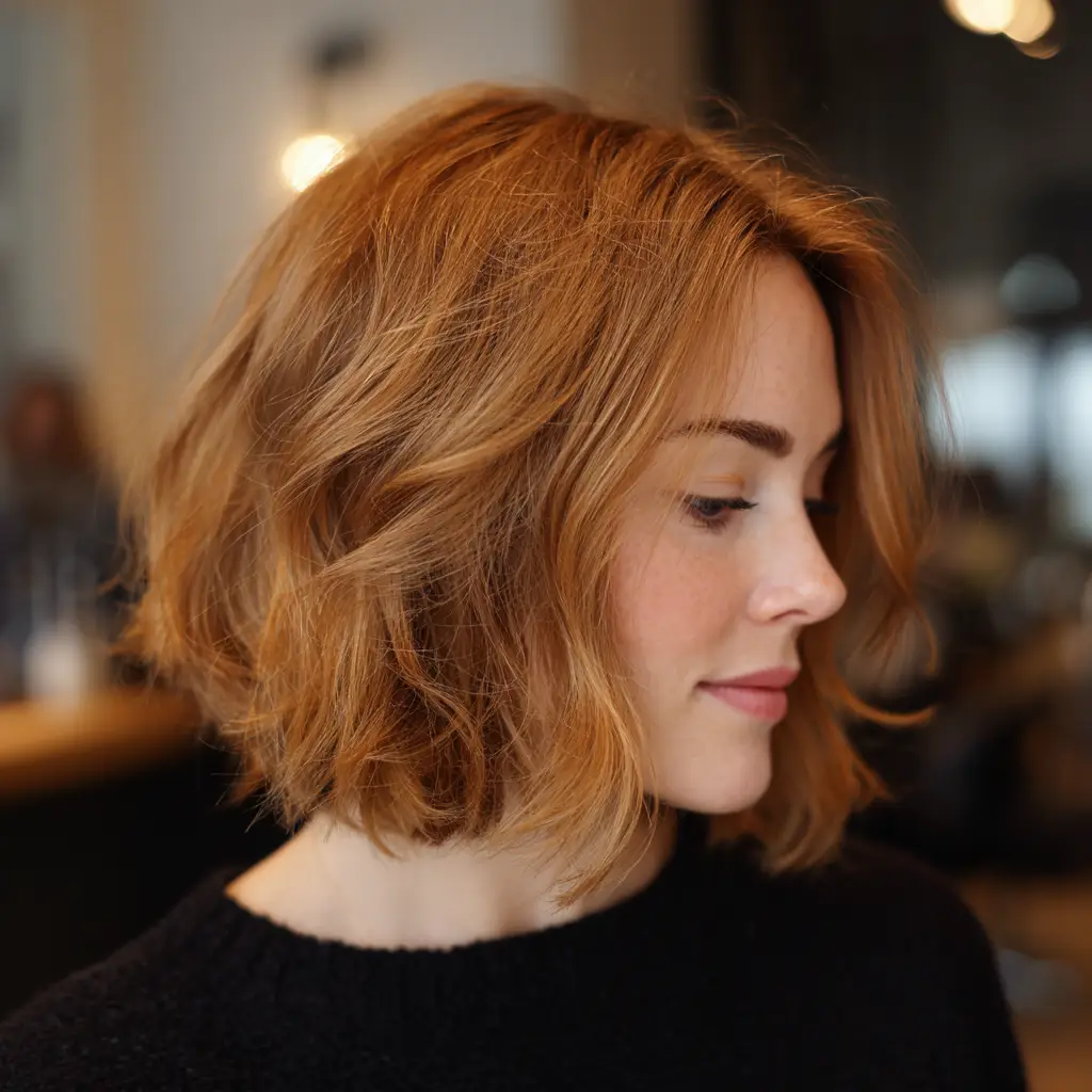 Long Bob (Lob) With Volume