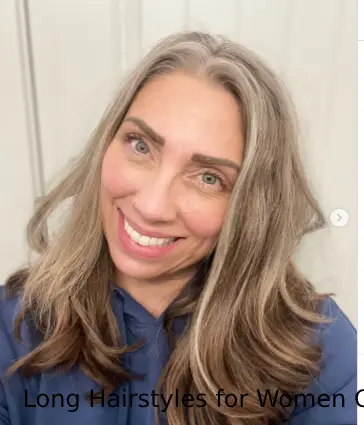 Long Hairstyles for Women Over 40
