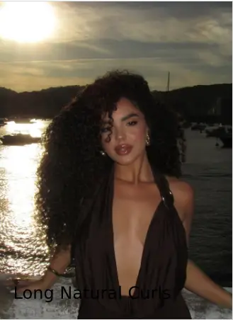 Long Natural Curls