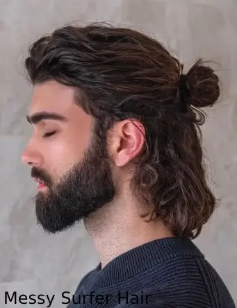 Messy Surfer Hair