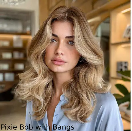 Pixie Bob with Bangs