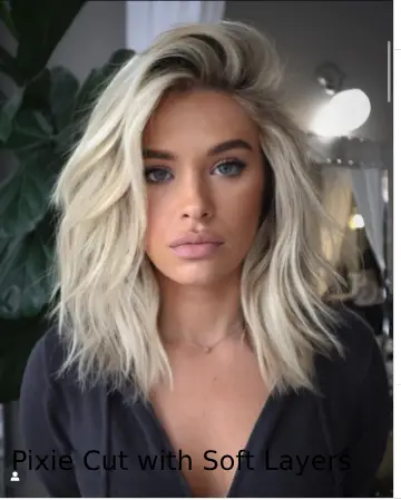 Pixie Cut with Soft Layers