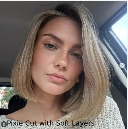 Pixie Cut with Soft Layers