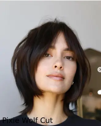 Pixie Wolf Cut