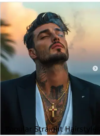 Popular Straight Hairstyles for Men