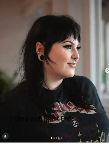 Shag with Blunt Ends