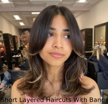 Short Layered Haircuts With Bangs
