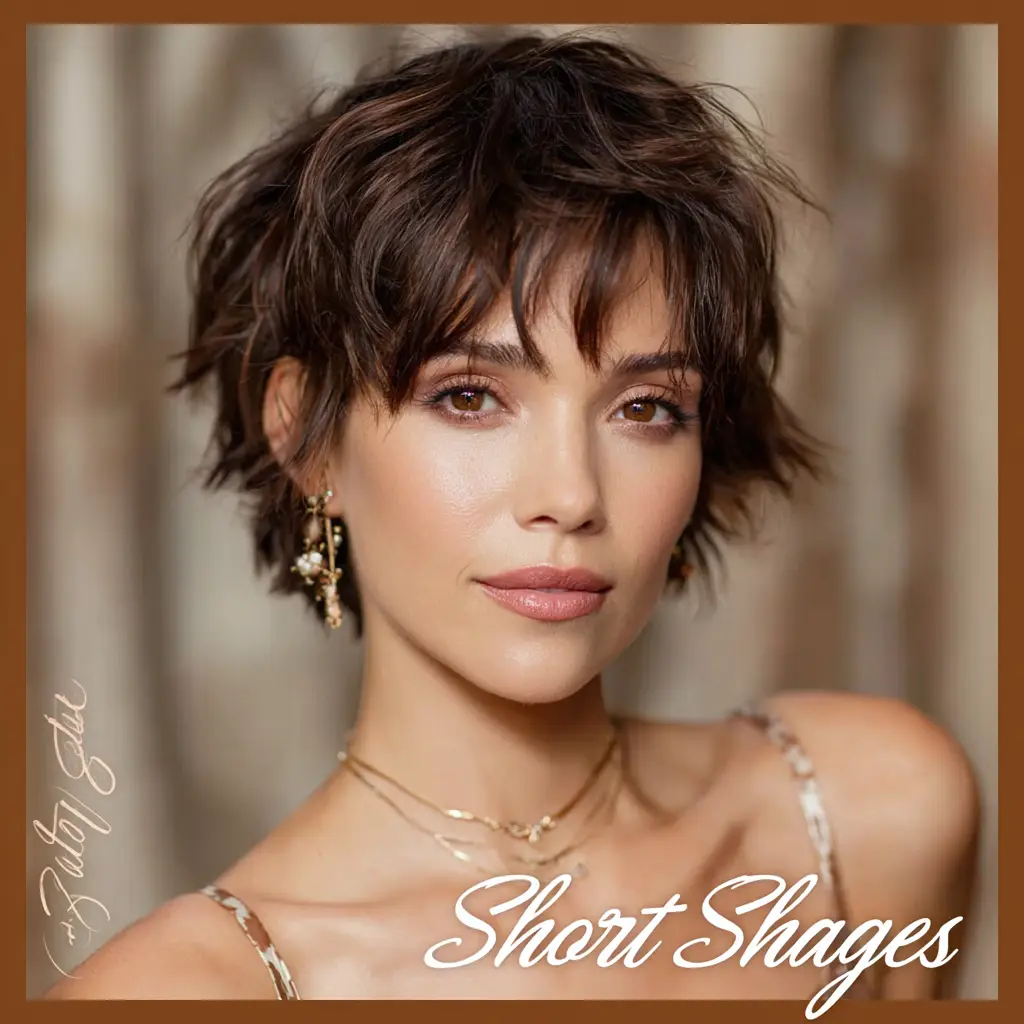 Short Shag for Fine Hair