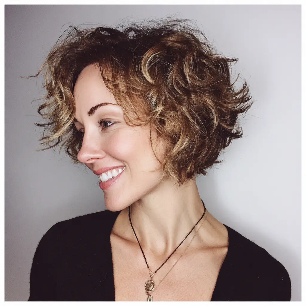 Sleek Side-Parted Bob