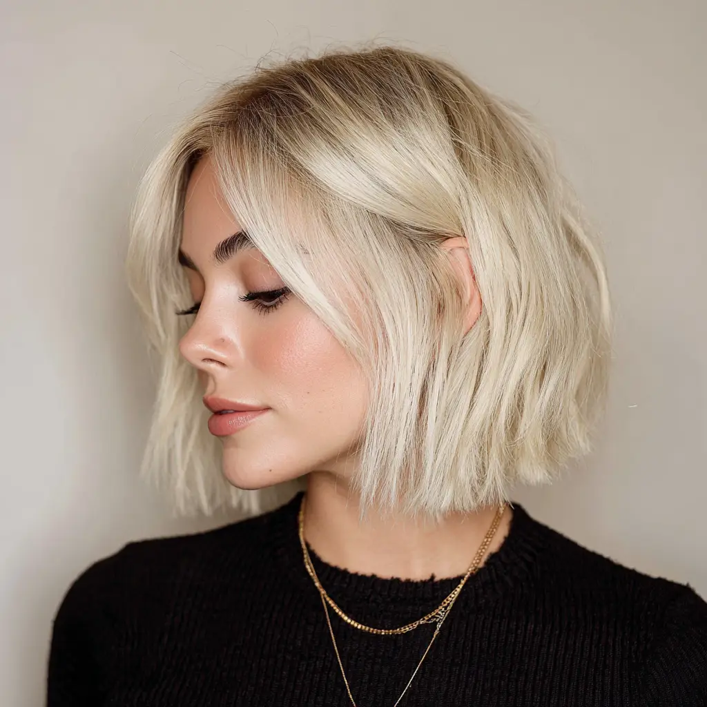 Soft Blunt Bob