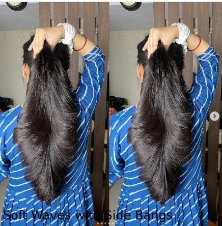 Soft Waves with Side Bangs