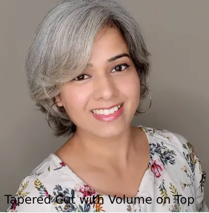 Tapered Cut with Volume on Top