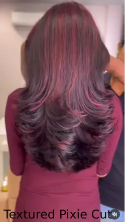 Textured Pixie Cut