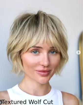 Textured Wolf Cut