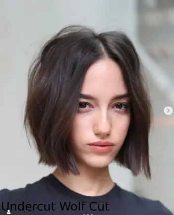 Undercut Wolf Cut