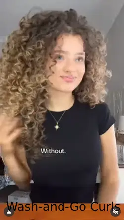 Wash-and-Go Curls