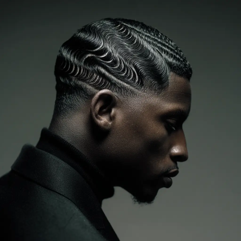 Classic 360 Waves – waves hairstyle men