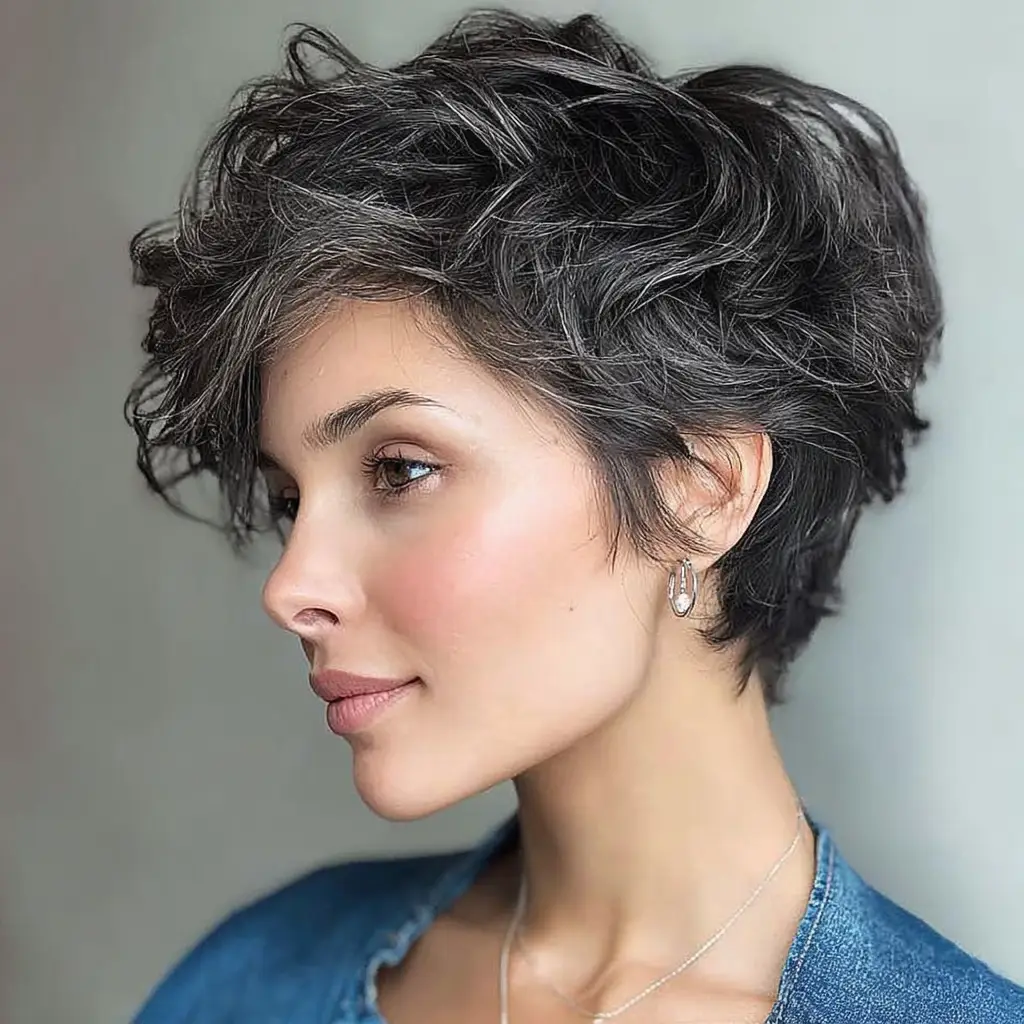 Wavy Pixie Cut – Wave Hair Ideas