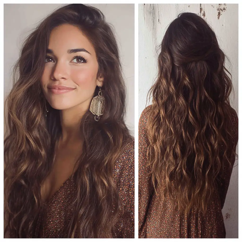 Boho-Inspired Waves – Wave Hair Ideas