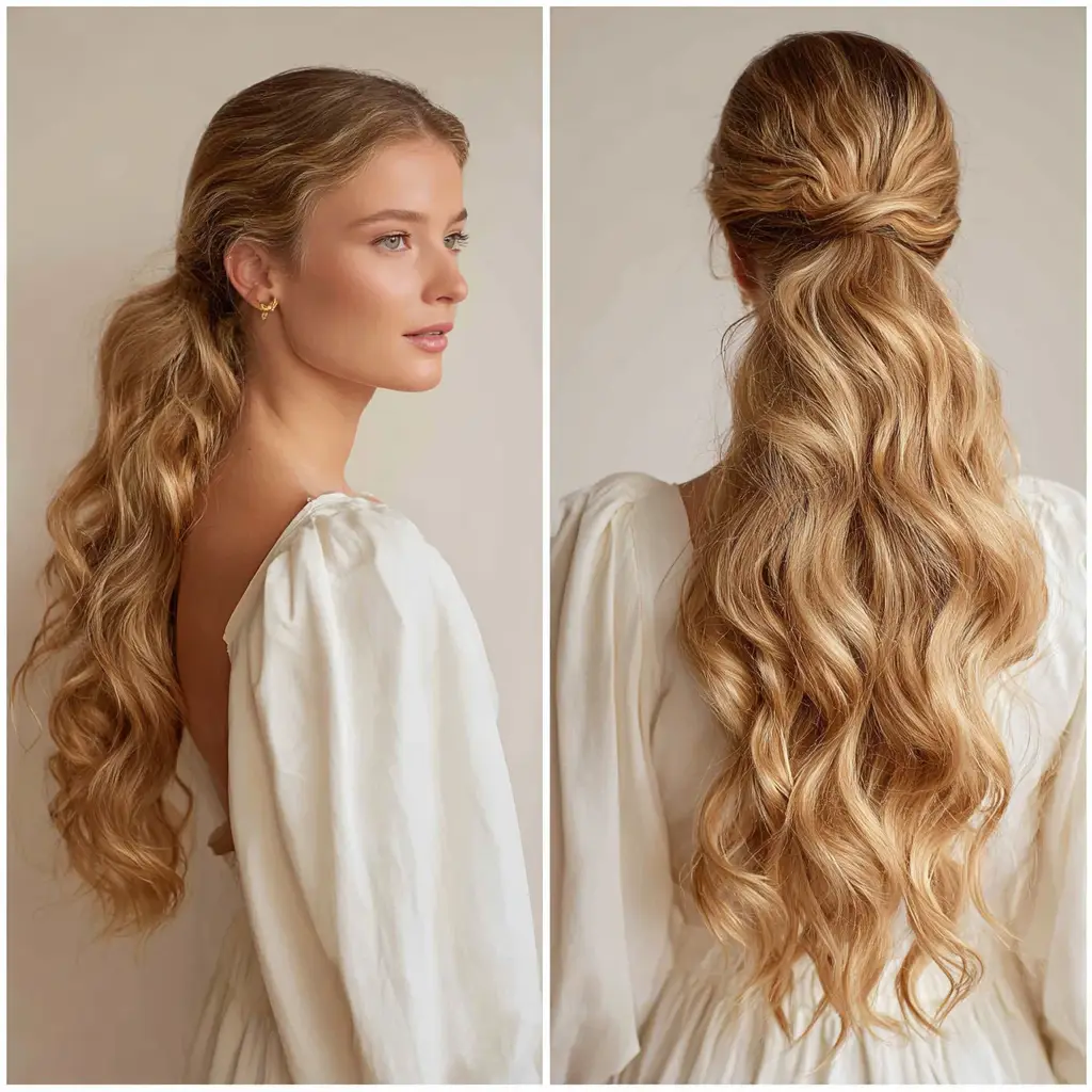 Wavy Ponytail – Wave Hair Ideas