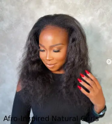 Afro-Inspired Natural Curls