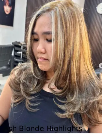 Ash Blonde Highlights