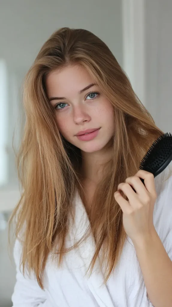 Be Gentle When Brushing