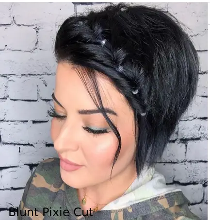 Blunt Pixie Cut