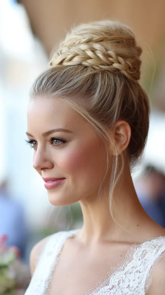 Braided High Bun
